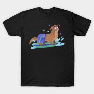 Cute Kawaii Sea Otters T-Shirt